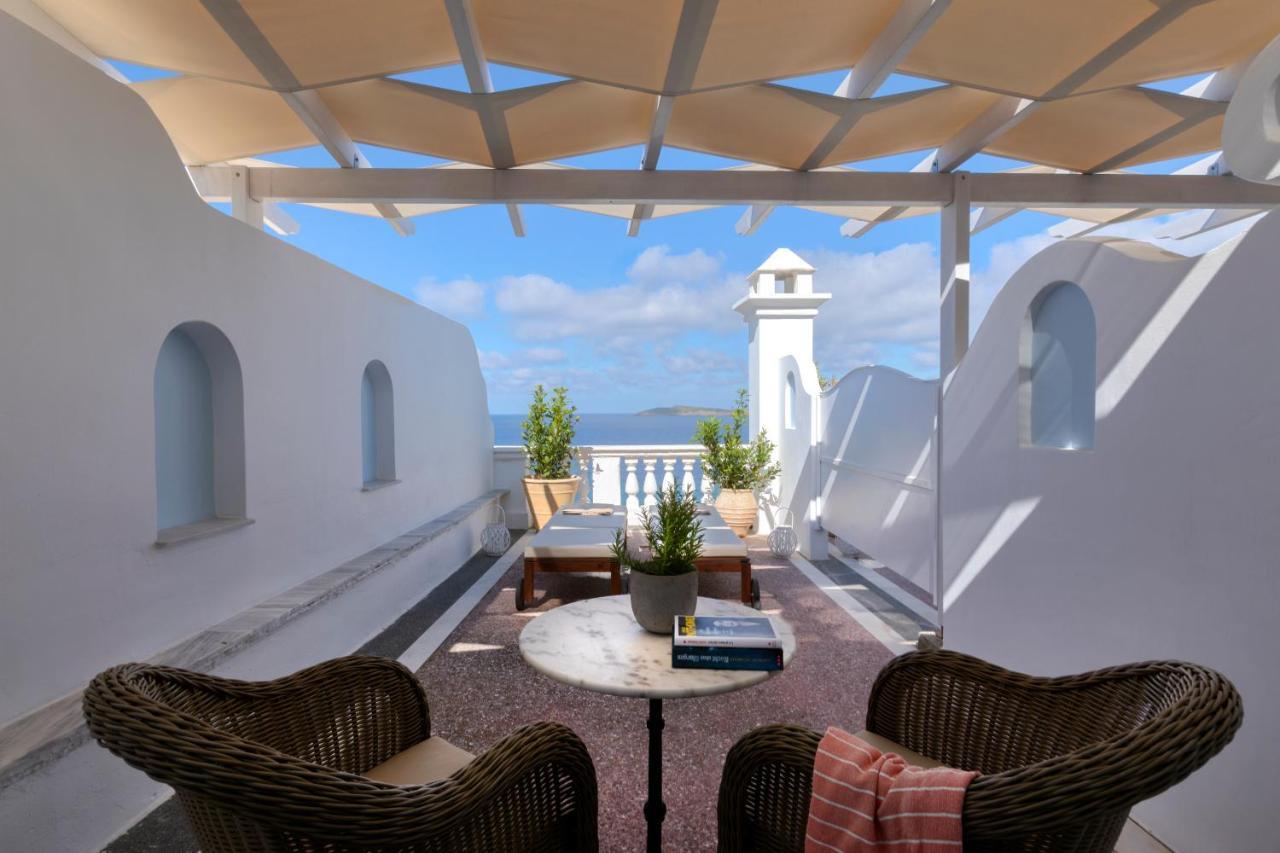 Aneroussa Beach Hotel Batsíon Dış mekan fotoğraf
