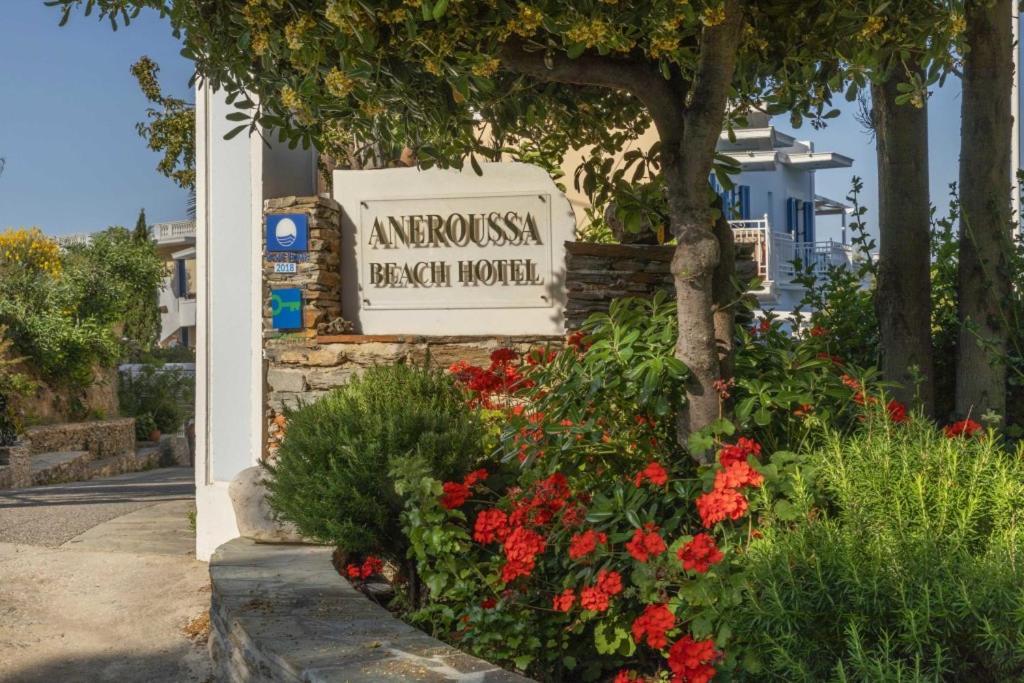 Aneroussa Beach Hotel Batsíon Dış mekan fotoğraf
