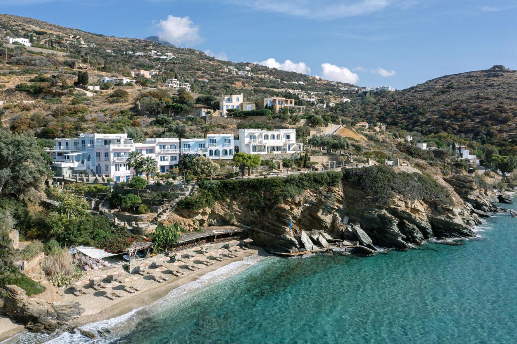 Aneroussa Beach Hotel Batsíon Dış mekan fotoğraf
